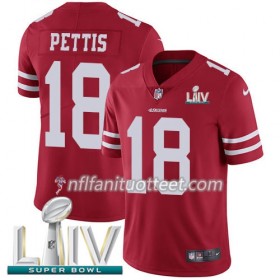 Miesten San Francisco 49ers NFL Pelipaita Dante Pettis 18 Nike Punainen 2020 Super Bowl LIV